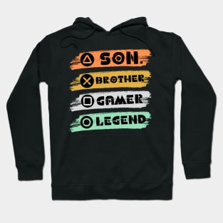 Son Brother Gamer Legend Hoodie